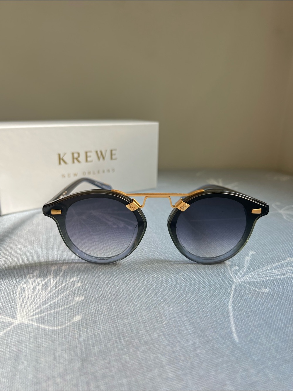 Krewe
STL Matcha Round Sunglasses, 62.5mm